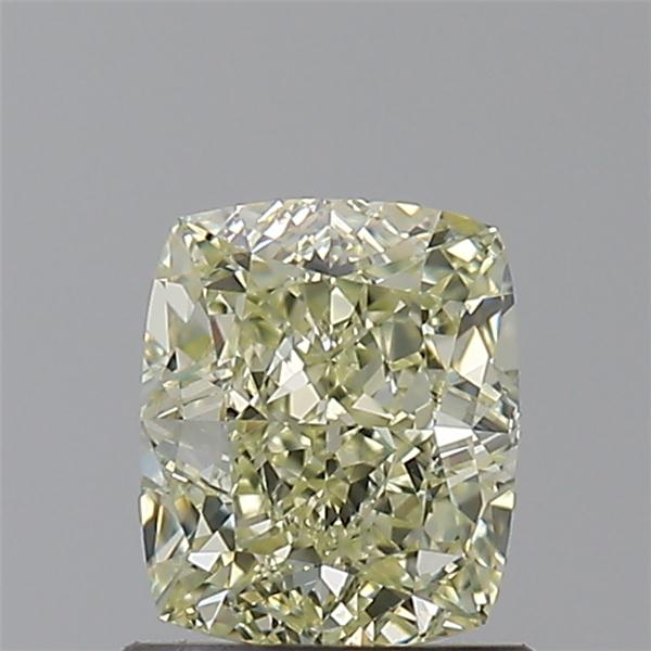 cushion shape natural light yellow diamond vvs1 clarity gia 1.0 carat