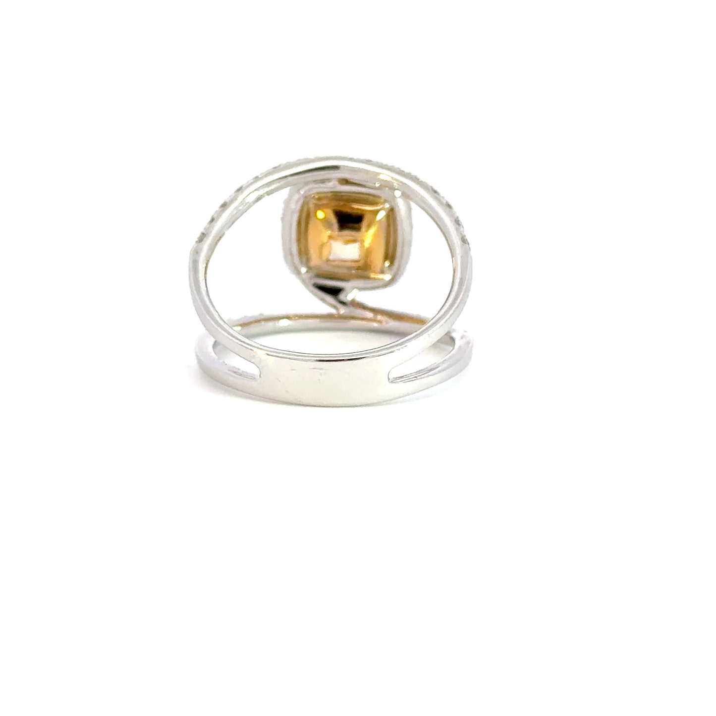 fancy yellow diamond ring 1.72 carat