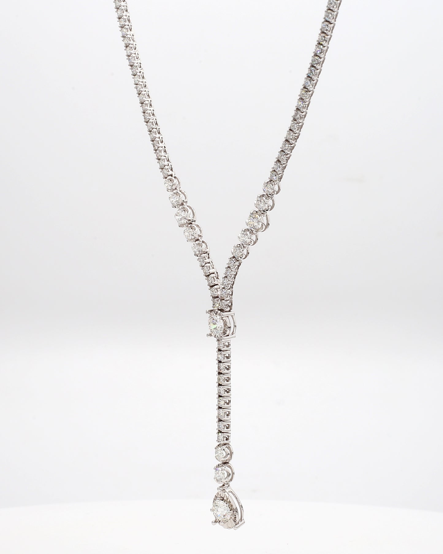 diamond necklace 4.01 carat