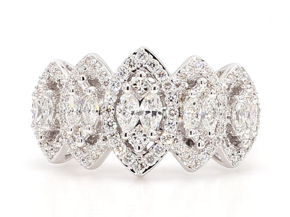 WHITE DIAMOND MARQUISE DIAMOND RING 1.01 Carat