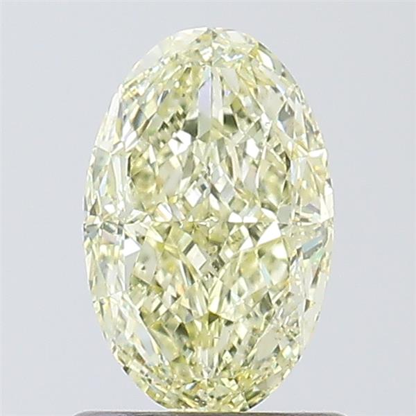 oval shape  yellow diamond si1 clarity gia certified 1.0 carat