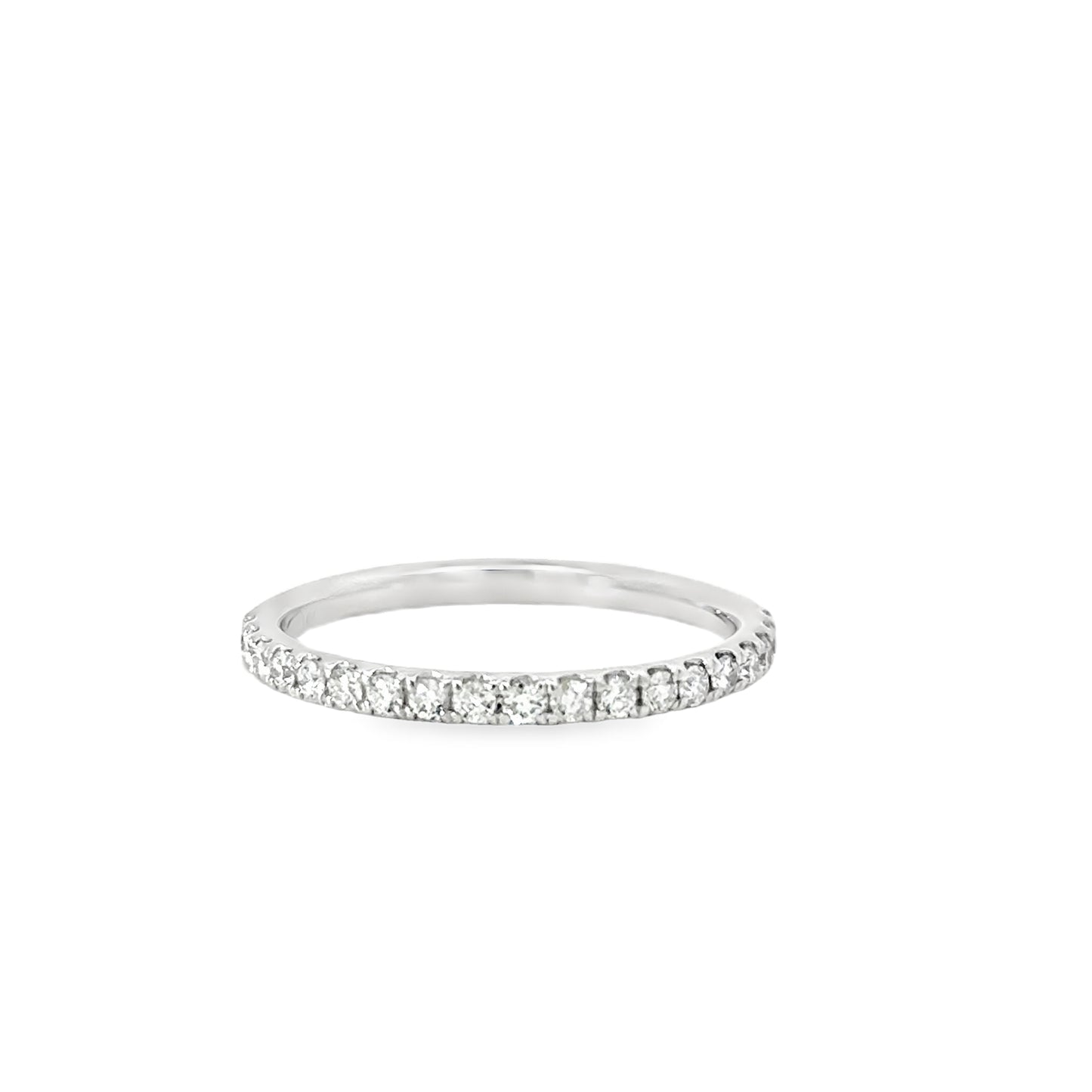 diamond band 14k white gold 0.35ct