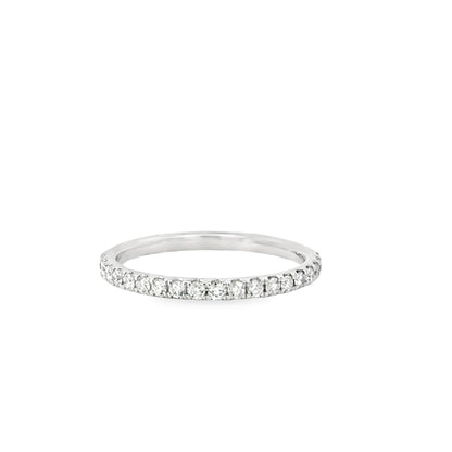 Diamond Band 14k White Gold 0.35ct