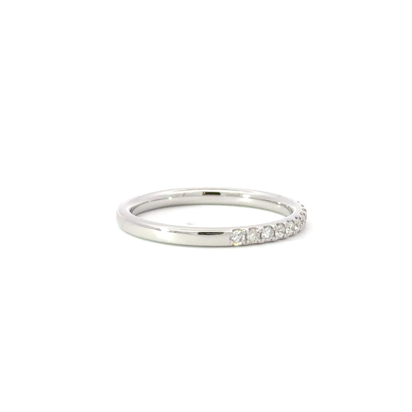 diamond band 14k white gold 0.35ct