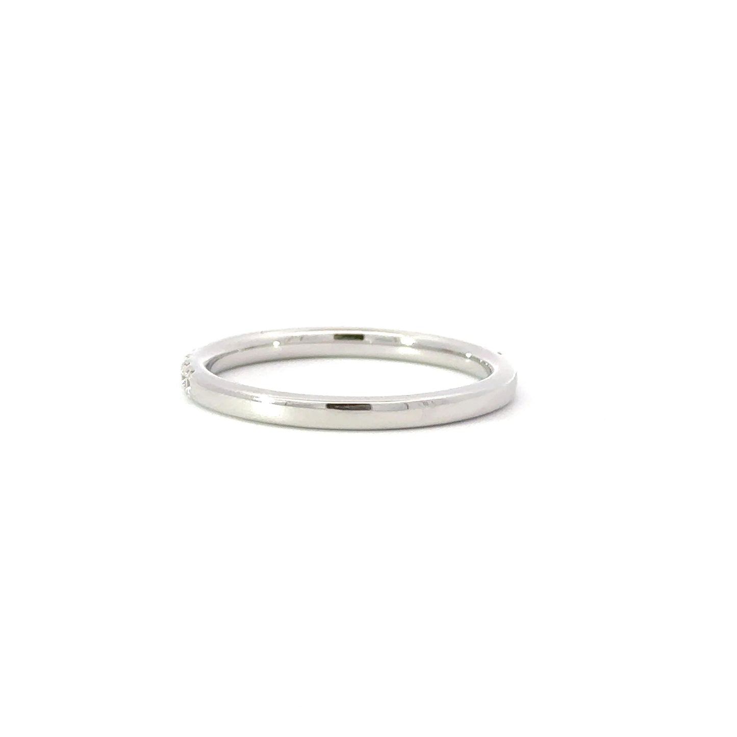 diamond band 14k white gold 0.35ct