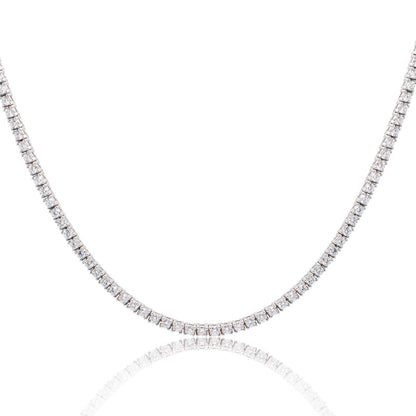 Diamond Tennis Necklace 8 Carat