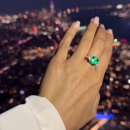 Colombian Emerald Ring 2.86 ct