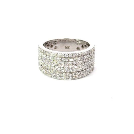 7 ROW DIAMOND BAND